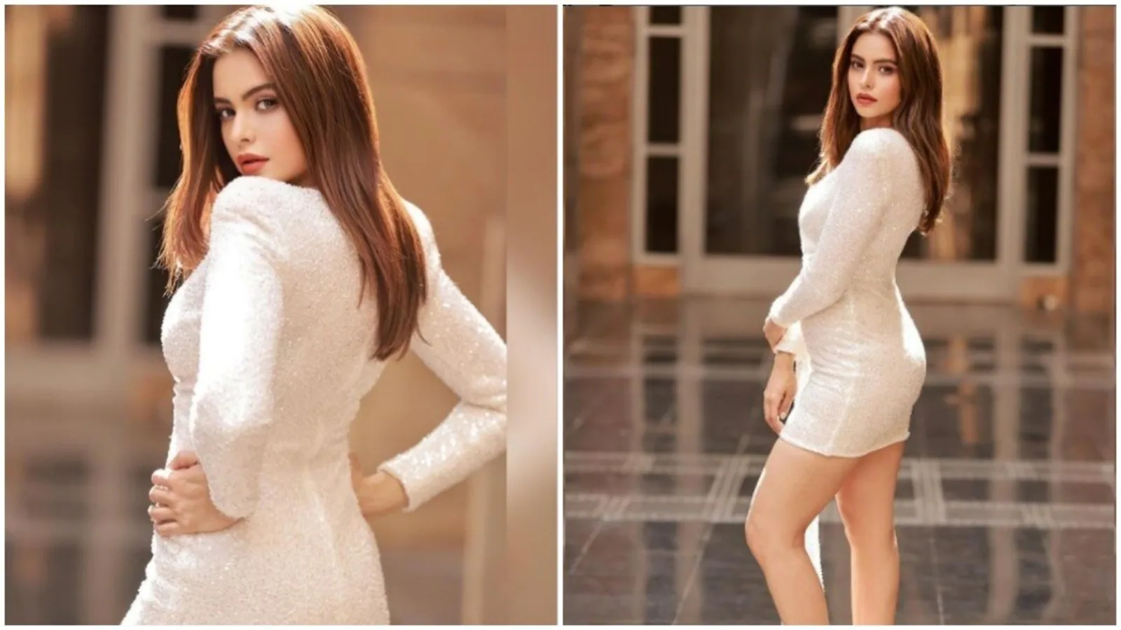 Aamna Sharif's sequined short dress is for every romantic dinner date