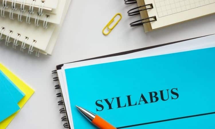 Syllabus of the Course