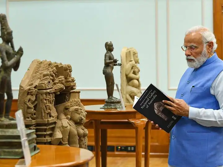 29 Antiquities Return To India From Australia Ahead Of PM Modi-Scott Morrison Summit