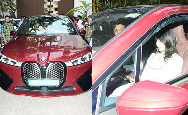 Riteish Deshmukh And Genelia D'Souza In Their New BMW. See Pics